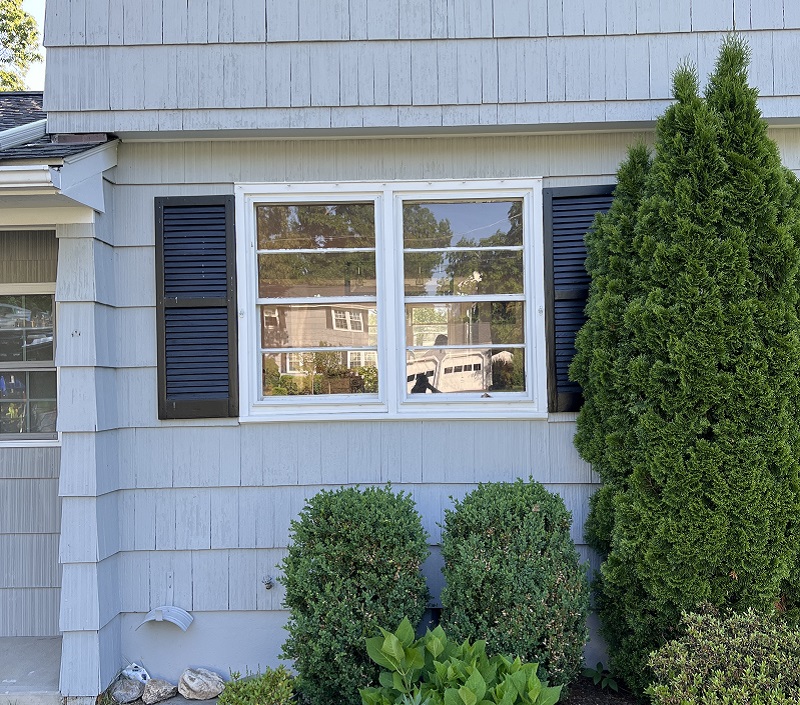 Exterior double hung